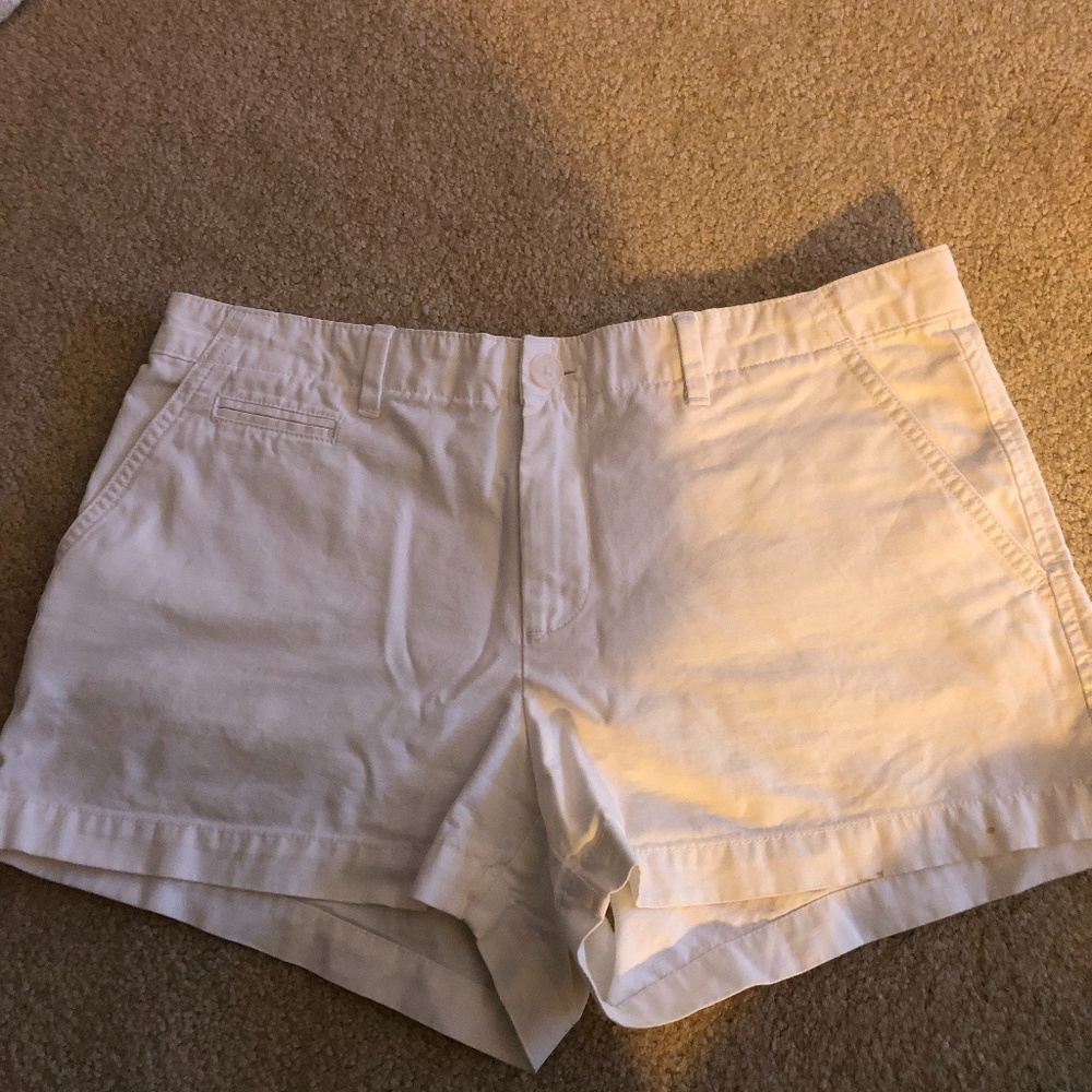 White Shorts
